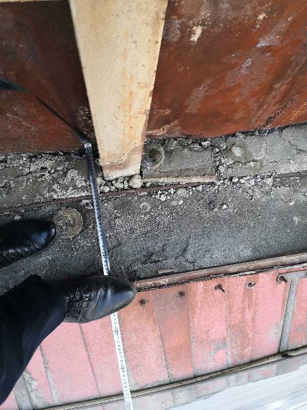 窯頭氣式密封改造前